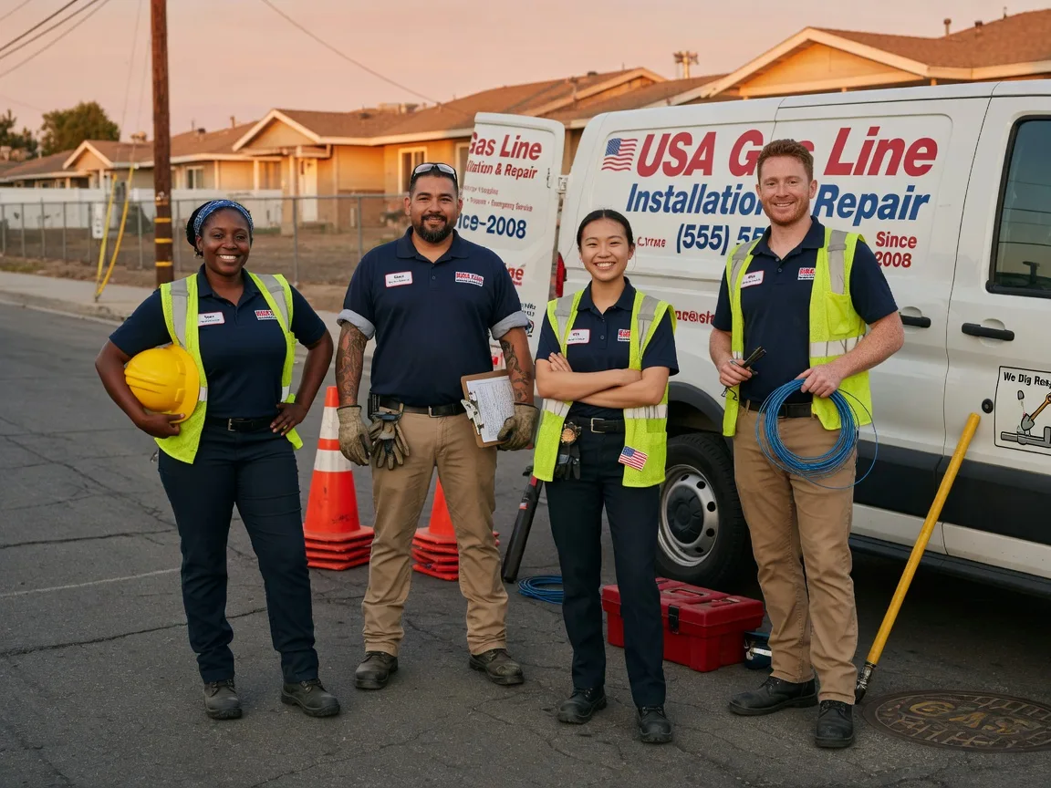 Gas Line Installation company in Orefield, PA